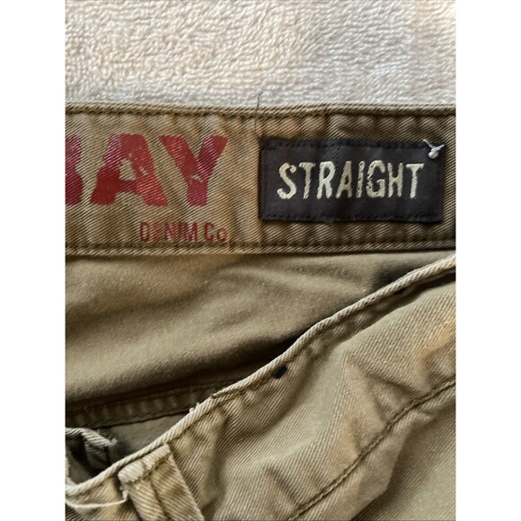 Union Bay Mens Sz 32X32 Tan Straight Leg Jeans 100% Cotton - Picture 8 of 12